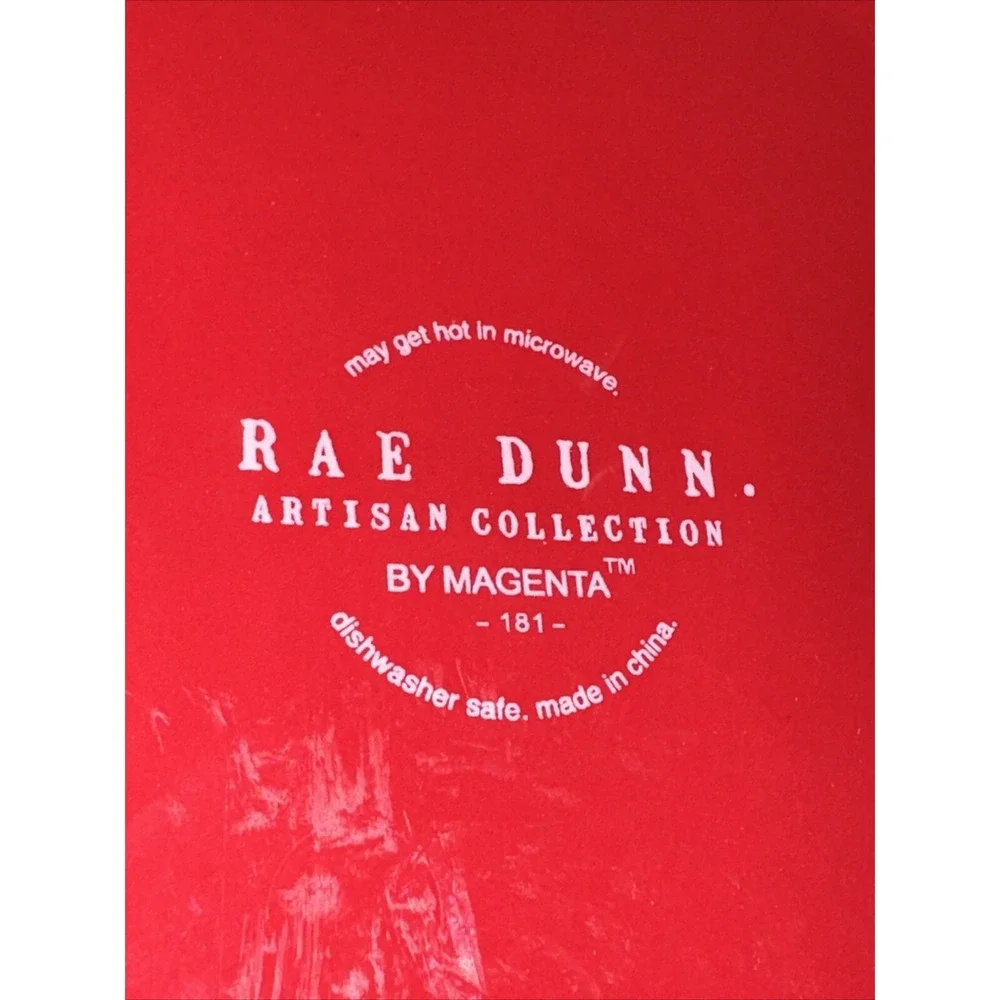 RAE DUNN Magenta JOY 6